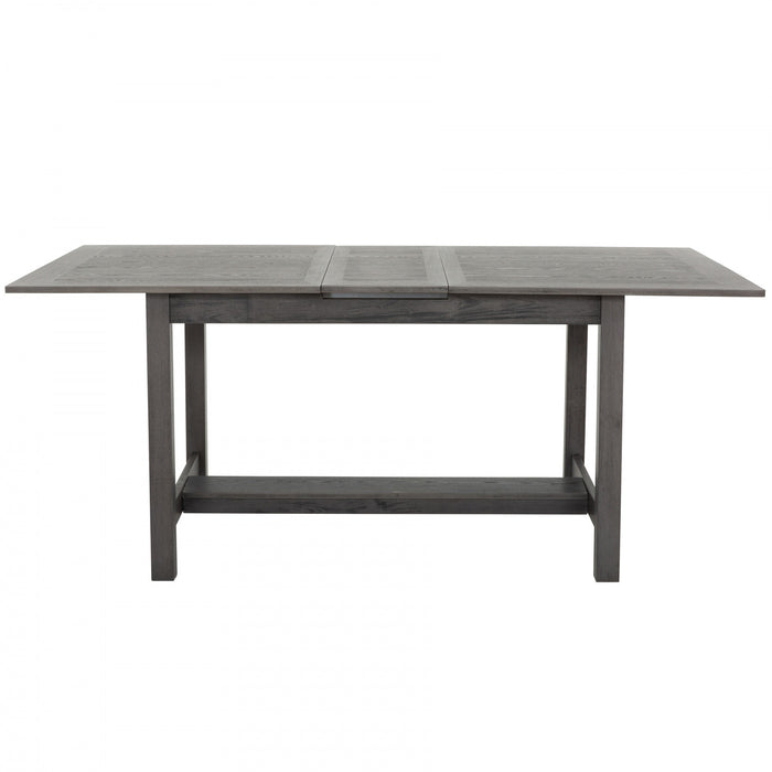 Ashford 5-Piece Solid Wood Extendable Dining Set with Self-Storing Leaf (Seats 4-6)
