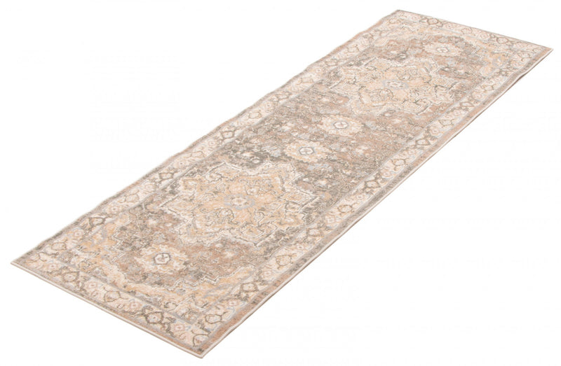 Ashby Tan Runner Area Rug - 2'8\" X 8'2\"   