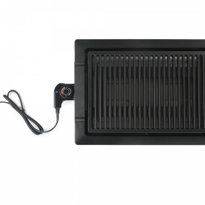 CHK Series Commercial Chef Indoor Electric Grill, CHIG20B, Black/Stainless Steel