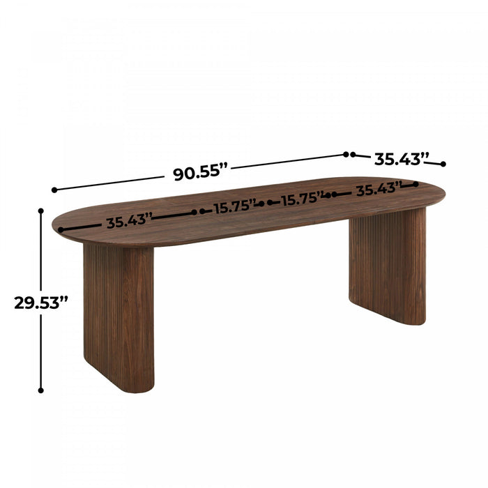 Lucas Extendable Dining Table,Walnut