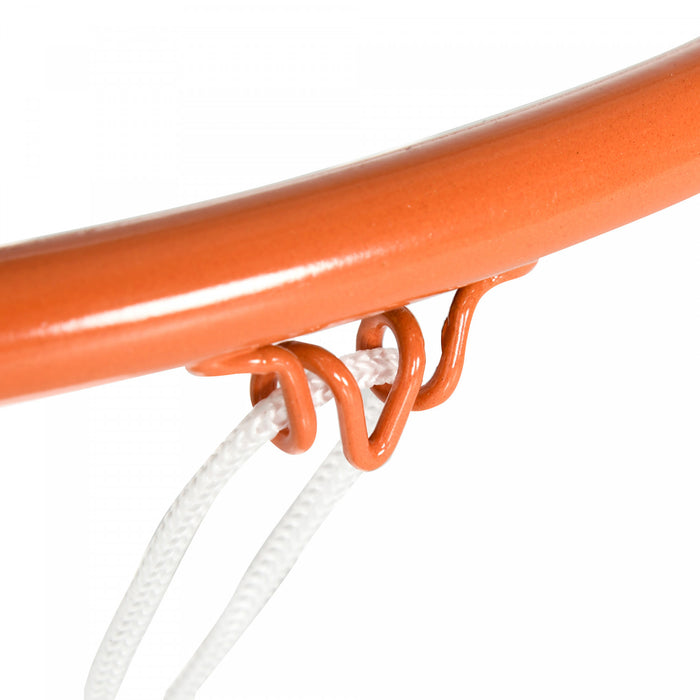 Soozier Wall Mounted Basketball Hoop For Outdoors And Indoors Use