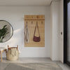 Porto Entryway Wall-Mounted Coat Rack with Shelf | Porte-manteau mural d’entree Porto avec tablette
