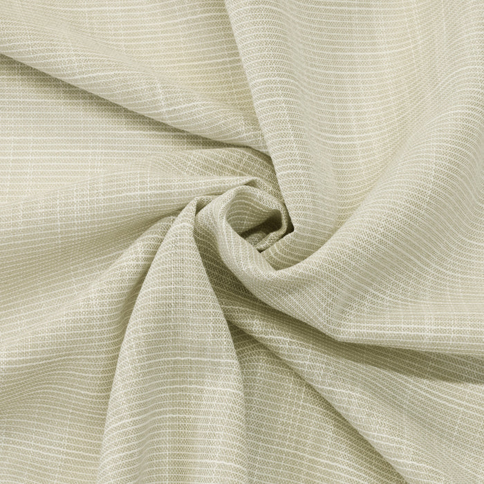 Habitat Bolton Linen Light Filtering Dual Header Curtain Panel - 52 x 95