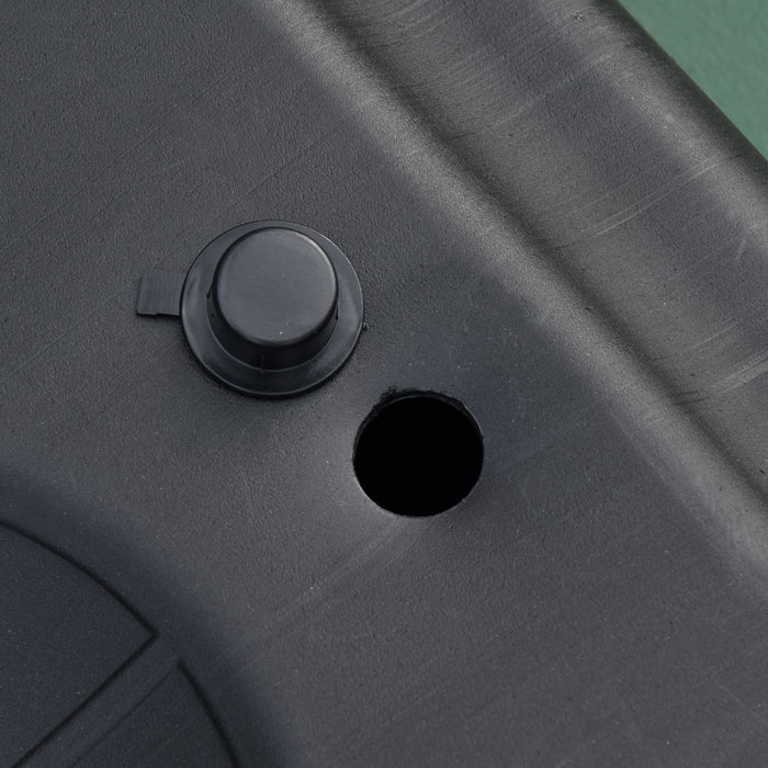 Soozier Portable Basketball Hoop, 5ft-10ft Height Adjustable With Wheels