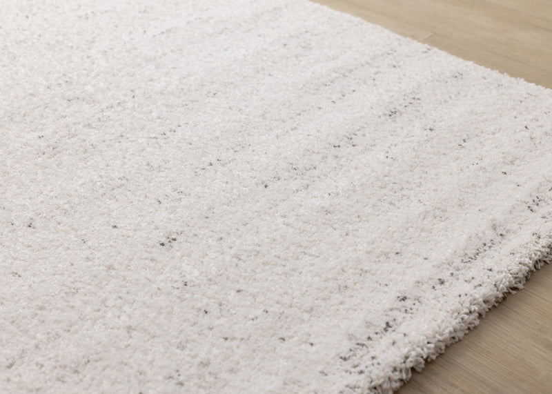 Surrey White Grey Speckled Rug, 7'10\" x 10'10\" Indoor Area Rug