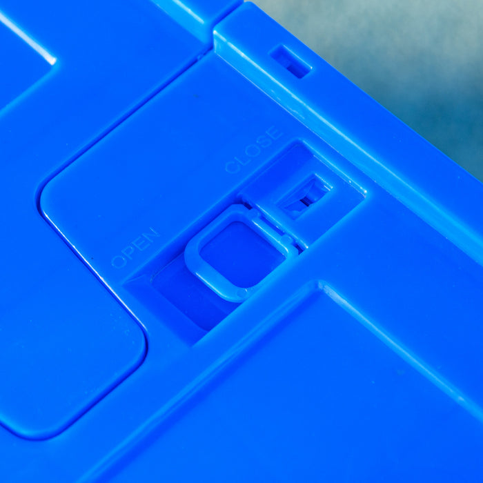 Aosom Bicycle Cargo Trailer Bike Wagon with Removable Storage Box, Blue