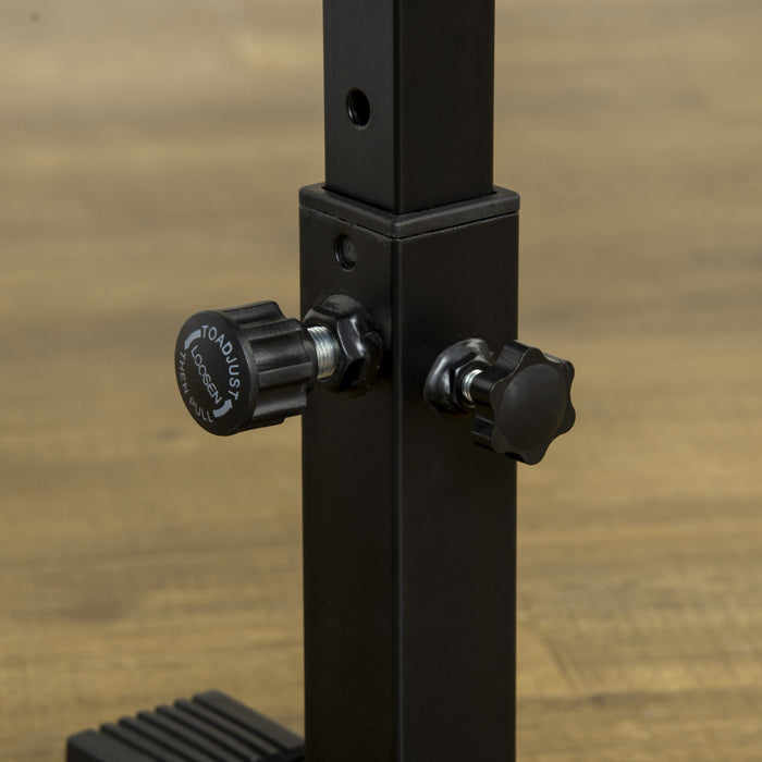 Soozier Adjustable Balance Beam Gymnastics Beam With Wheels For 8-12 Years