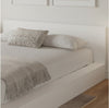 Kanso Low Platform Bed Set King Bed | Kanso Lit a Plateforme Basse avec Tete de Lit