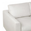 Cleo Contemporary Upholstered Loveseat in Cream | Canape deux places contemporain Cleo en tissu creme