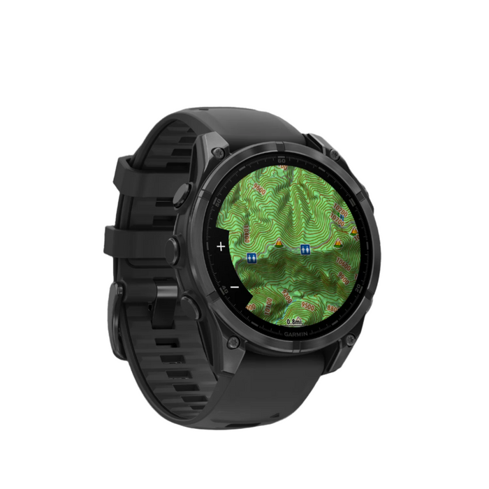 Garmin Fēnix 8 Amoled Smartwatch 47mm - Gps, Compass, Gyroscope And Barometric Altimeter 