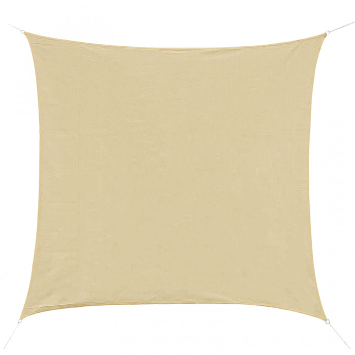 Outsunny Square 12’ Canopy Sun Sail Shade Garden Cover Uv Protector Outdoor Patio Lawn Shelter With Carrying Bag (sand)