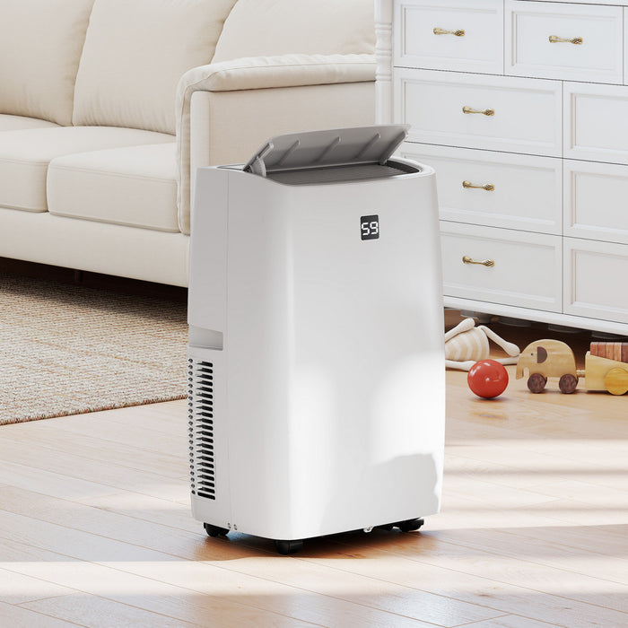 HOMCOM 14000 BTU Portable Air Conditioner with Dehumidifier & Fan, AC Unit
