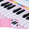Costway 37-Key Keyboard Piano Electronic Musical Instrument Pink