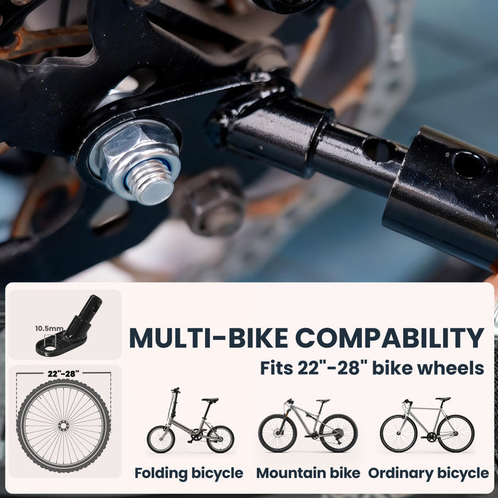 Soozier Bike Cargo Trailer, 45 Gal Bicycle Trailer with Cargo Net