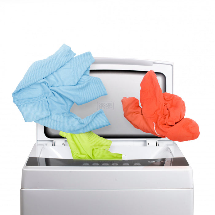 BCWB Series BLACK+DECKER 3.0 Cu. Ft. Portable Washer, 26.5 lb. Capacity, BPW30MW