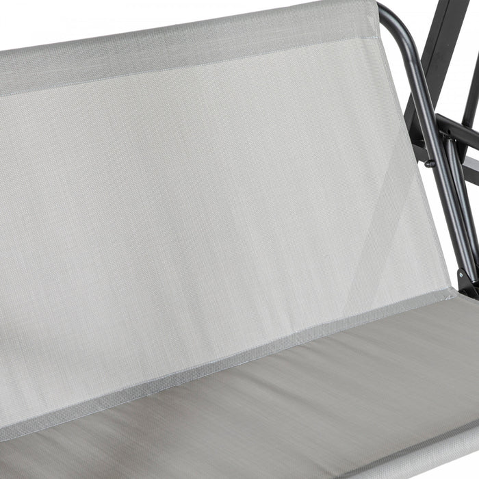 Outsunny 2 Seater Outdoor Swing Chair Porch Swing Bench With Canopy