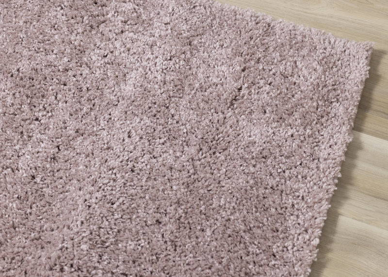 Taylor Pink Comfort Shag Rug, 5'3\" x 7'7\" Indoor Area Rug