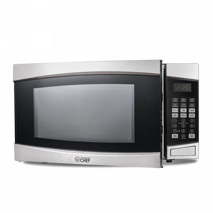 CHM Series Commercial Chef 1.4 Cu. Ft. Countertop Microwave Oven, CHM14110S6C Countertop Microwave Larger 1cuft