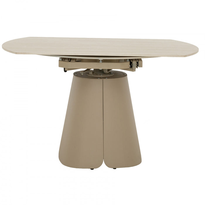 Solene 32-52 in. Round Extendable Dining Table (Seats 4)