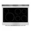 Forno Paolo 36 Inch Freestanding Electric Range, Stainless Steel, 5.44 cu.ft.- FFSEL6011-36 | Cuisiniere electrique Paolo 36 pouces, acier inoxydable, 5,44 pi³ - FFSEL6011-36