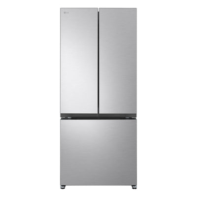 LG 30" 18 cu. ft. Counter-Depth French 3-Door Refrigerator - LF18CO000S  | Réfrigérateur à 3 portes LG de 18 pi3 et de 30 po à portes françaises de profondeur comptoir - LF18CO000S