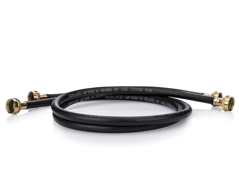 4’ Rubber Fill Hose, 2 Pack - Black - 5304473845