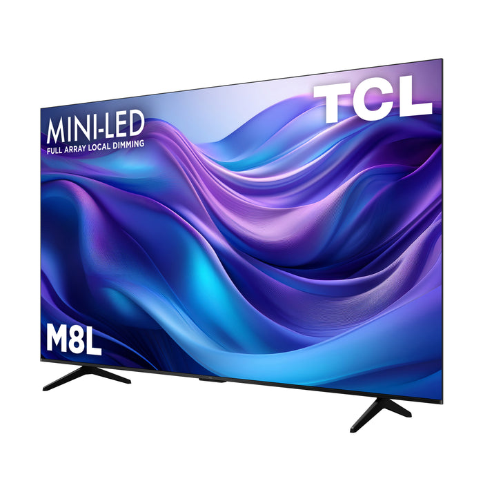 TCL 55\" M8L Series Mini-LED 4K UHD HDR Smart Google TV (55M8L) – 2026 Model