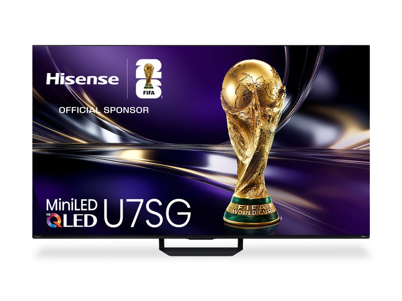 Hisense 55\" U7SG Mini-LED QLED 4K UHD AI Anti-Glare TV (55U7SG) - 2026 Model