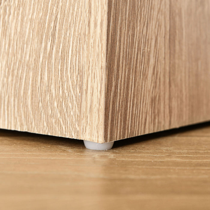 HOMCOM 5-Tier Bookcase Display Unit Storage Cabinet Adjustable Shelf