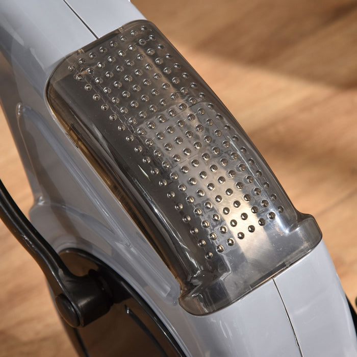 Soozier Folding Exercise Bike With 8-level Magnetic Resistance, Grey