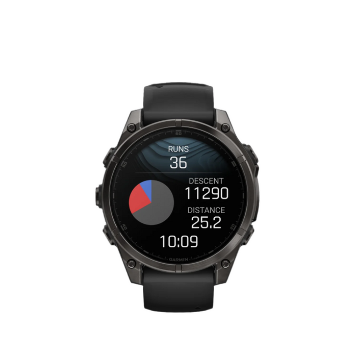 Garmin Fēnix 8 Amoled Sapphire Smartwatch 47mm - Gps, Compass, Gyroscope And Barometric Altimeter 