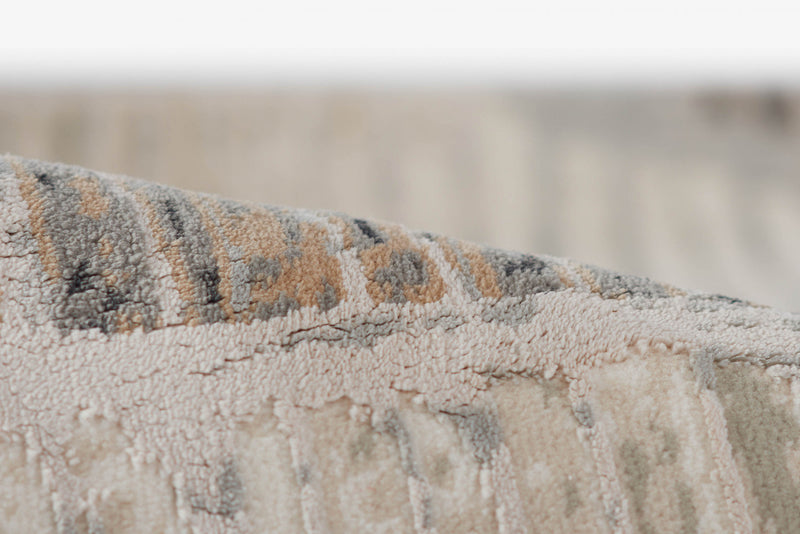 Briar Contemporary 8'11\" x 12'6\" Area Rug in Grey Indoor Area Rug