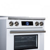 Forno Maximus 30 Inch Induction Range, White, 4.32 cu.ft. - FFSIN0968-30WHT Electric Range | Cuisiniere a induction Forno Maximus 30 pouces, blanc, 4,32 pi³ - FFSIN0968-30WHT