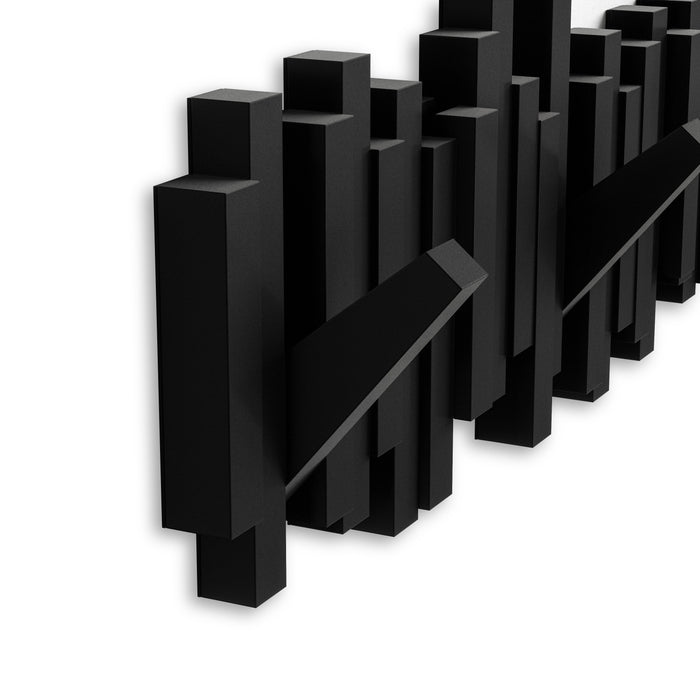 Umbra Modern Sticks Wall-Mounted Coat Rack - Black