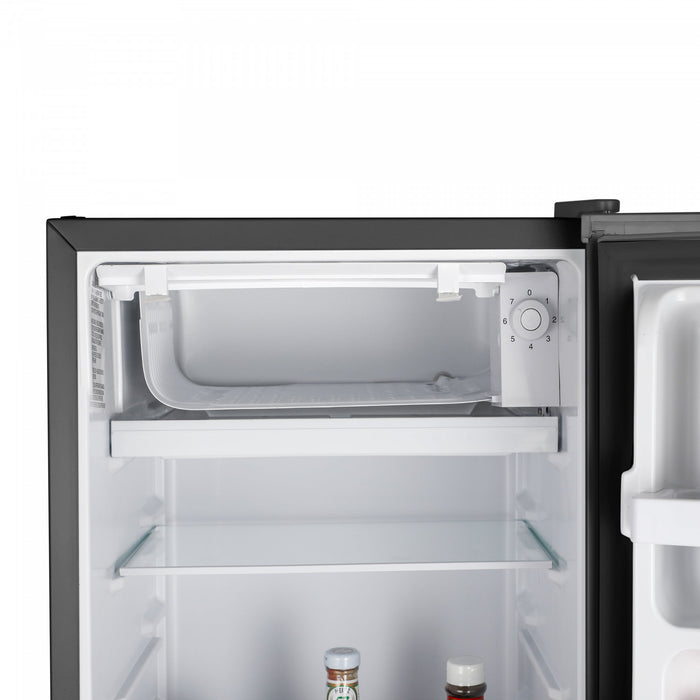 BCRK Series BLACK+DECKER 3.2 Cu. Ft. Compact Refrigerator, BCRK32B, Black