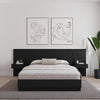 Milano Floating Nightstand Extension Panel Set of 2 | Panneau d'extension et table de nuit Milano