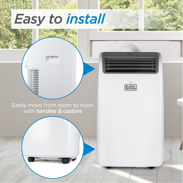 Black+Decker 10,200 BTU Portable Air Conditioner - BPT10WTB