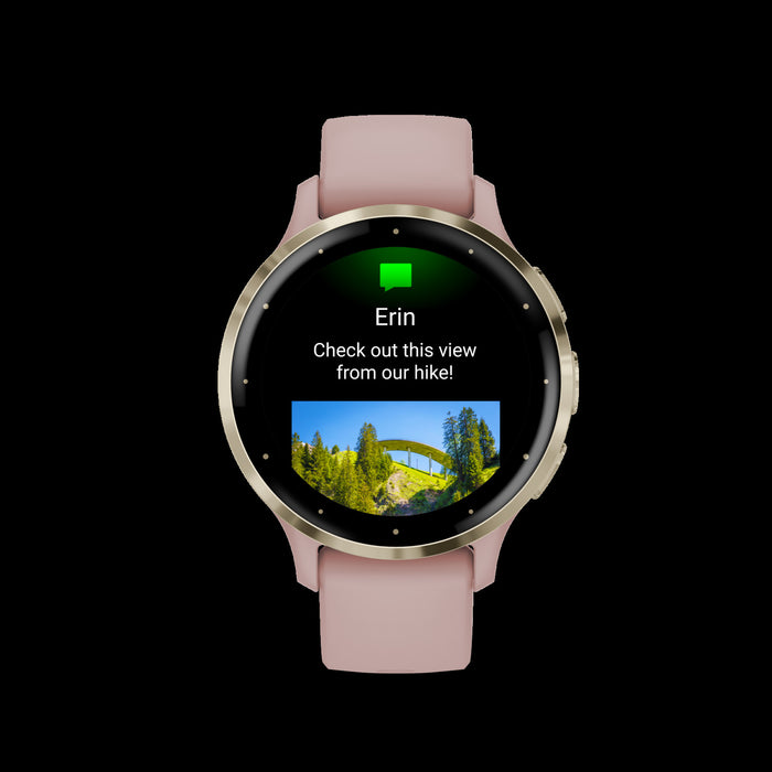 Garmin Venu® 3s Gps Smartwatch - Health Tracker W/14 Days Battery Life, 41mm - Dust Rose Case