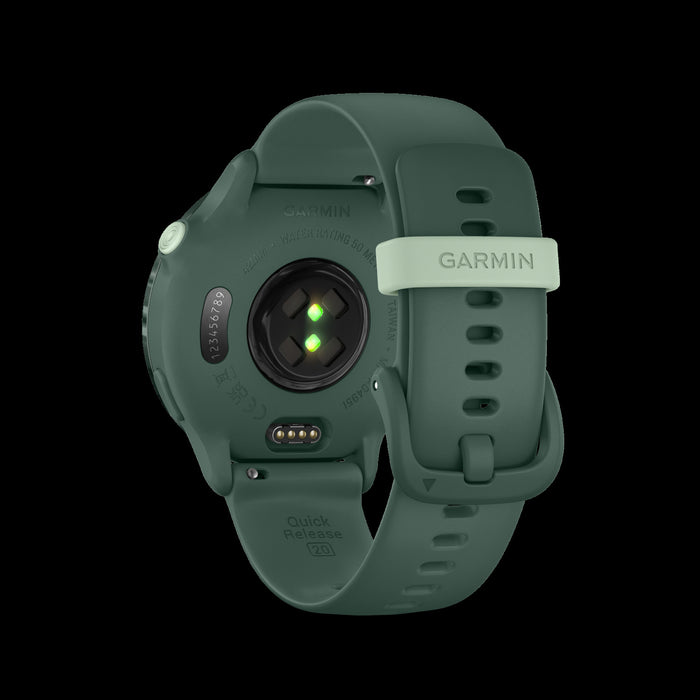Garmin Vivoactive 6 Jasper Green Training Smartwatch - Performance Wearable, Garmin Coach, Strength HIIT, Mobility Exercises, Wheelchair Workouts