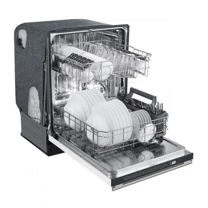 Forno Pozzo 24 in. Built-In Tall Tub Top Control White Dishwasher, 49 dBA - FDWBI8067-24WHT