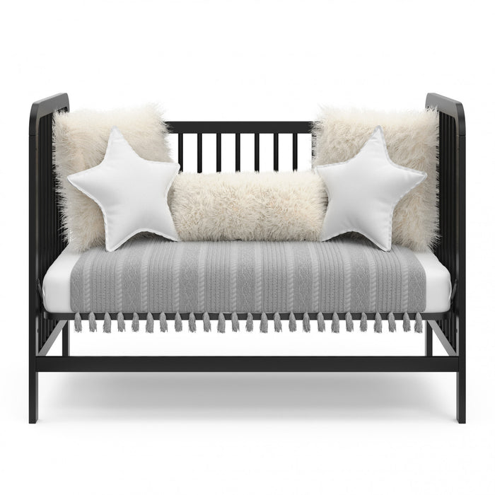 Storkcraft Pasadena 3-in-1 Convertible Crib - Black