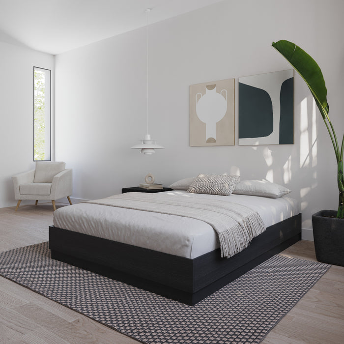 Milano Platform Bed Frame King Bed