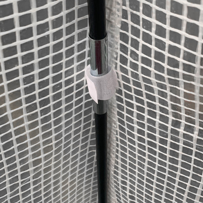 Outsunny 55\" X 55\" X 71\" Greenhouse Portable Hot House For Plants With Zippered Door For Outdoor, Garden, Patio, White