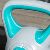 Soozier 22 lb Soft Kettlebell, Sand Filled Weight with Handle, Light Blue