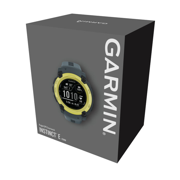 Garmin Instinct E Supertough Smartwatch 40 Mm - Military Spec 810, Gps, Compass, Barometric Altimeter 