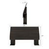 Storage Headboard, Queen|Ebony | Tete de lit Queen, Ebene