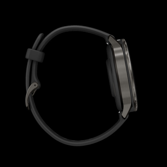 Garmin Venu 4 41mm Slate Black GPS Smartwatch - Training Wearable, Heart Rate, Stress Track, Workout Suggestions, Training Readiness, Mixed Sessions