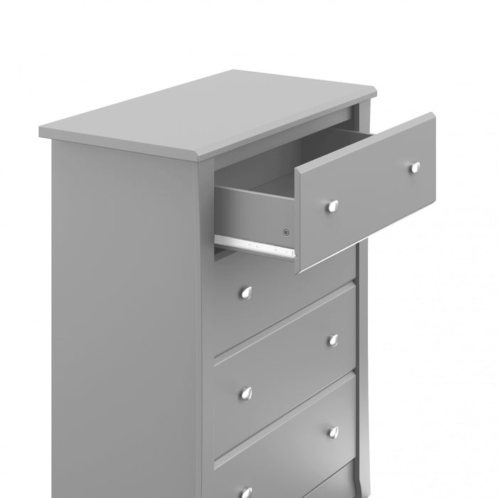 Storkcraft Crescent 4 Drawer Dresser - Pebble Gray