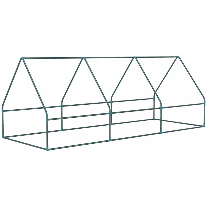 Outsunny Mini Greenhouse, 94.5\" X 35.4\" X 35.4\" House-shaped Portable Tunnel Green House With Mesh Windows For Indoor And Outdoor, Green