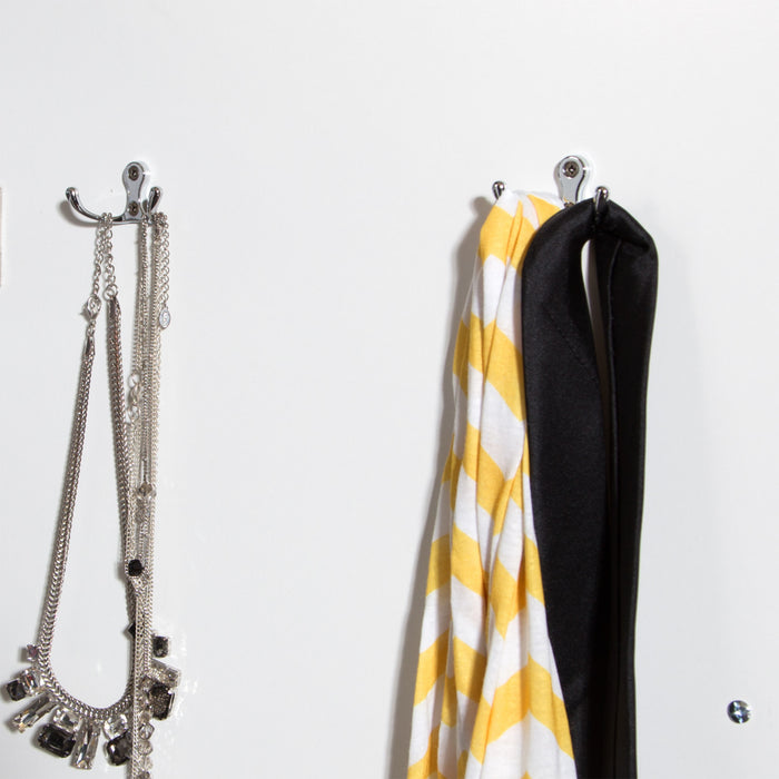 Vito Door Chest With 5 Drawers - Pure White 